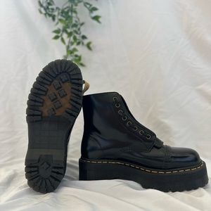 Dr. Marten Vegan Sinclair Platform Boots